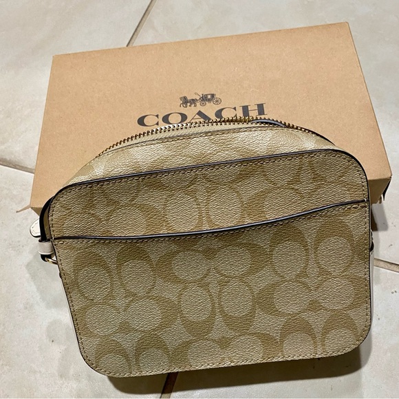 Coach Cream Signature Crossbody Bag - Picture 3 of 4